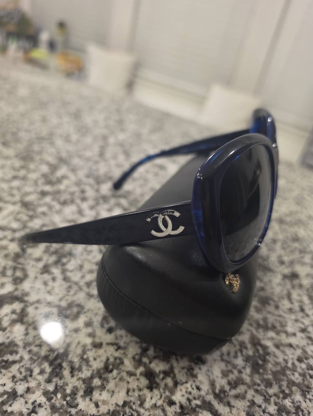 Chanel Blue Gradient Frame CC Logo Sunglasses-5183 - Picture 11 of 13